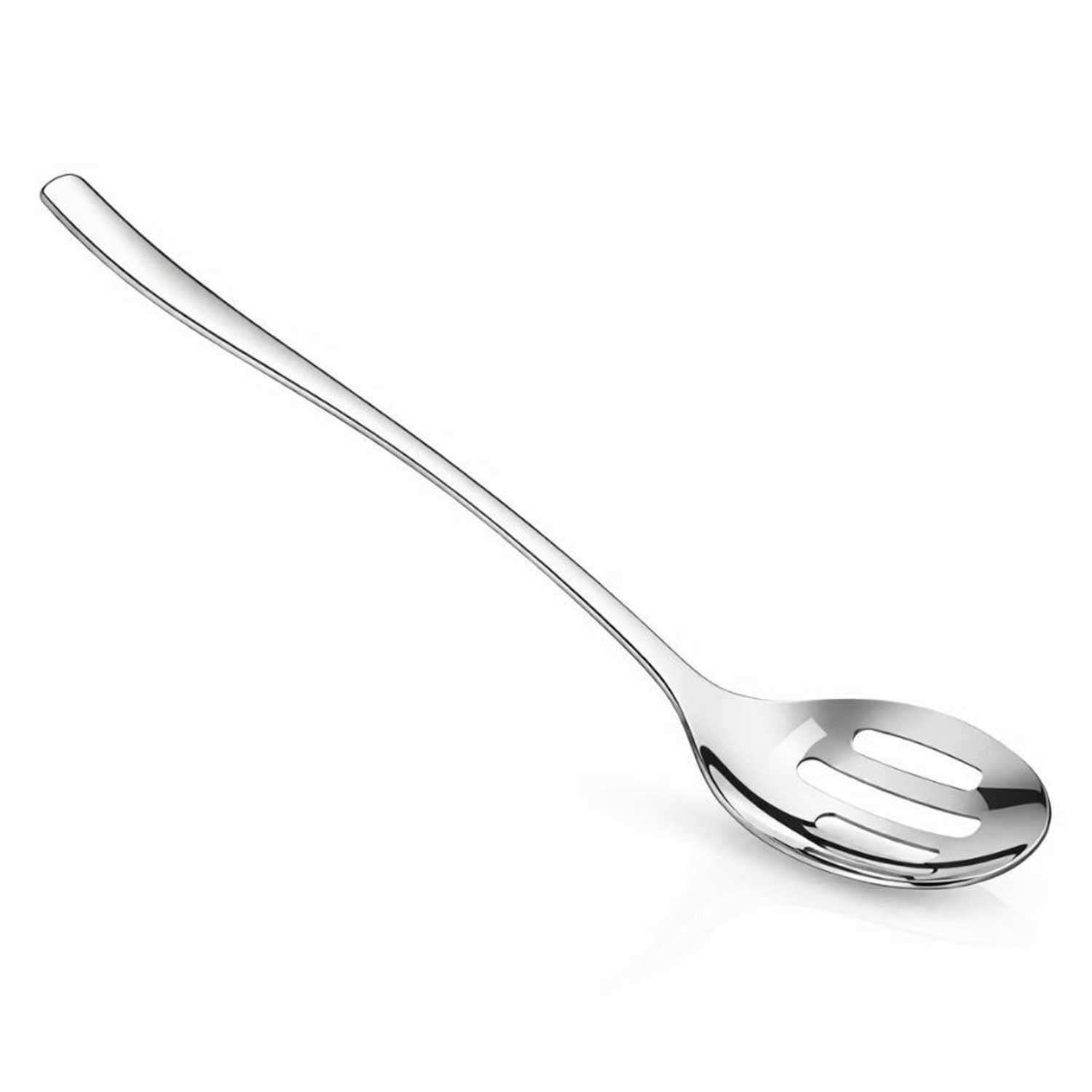 Biradlı Premium Delikli Servis Kaşığı, 5,5x24 cm, BİRADLI, Servis Kaşığı