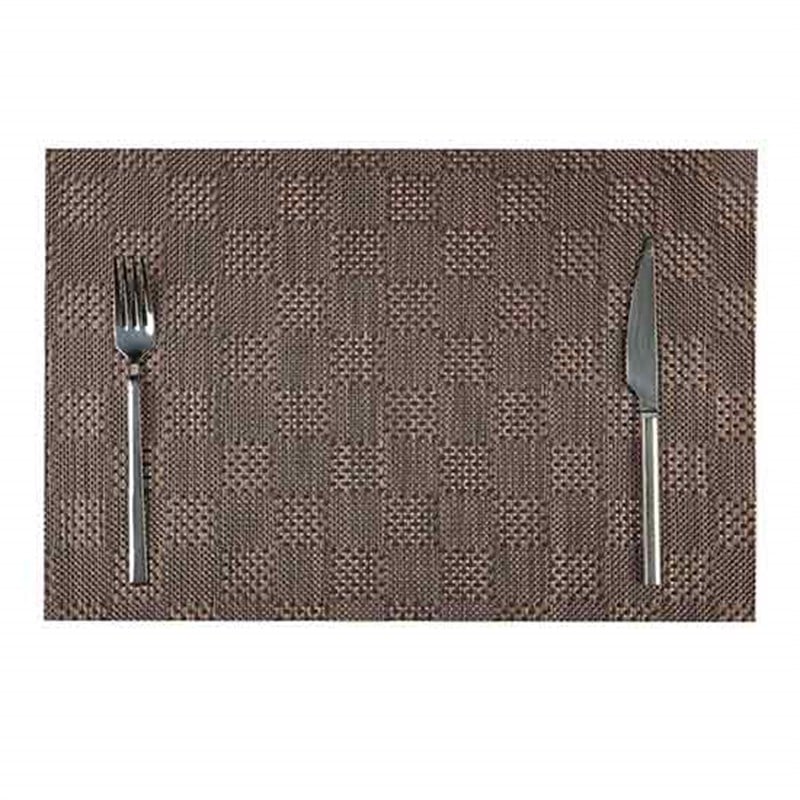 Biradlı Pvc Amerikan Servis, Kare Desen 30X45 Cm