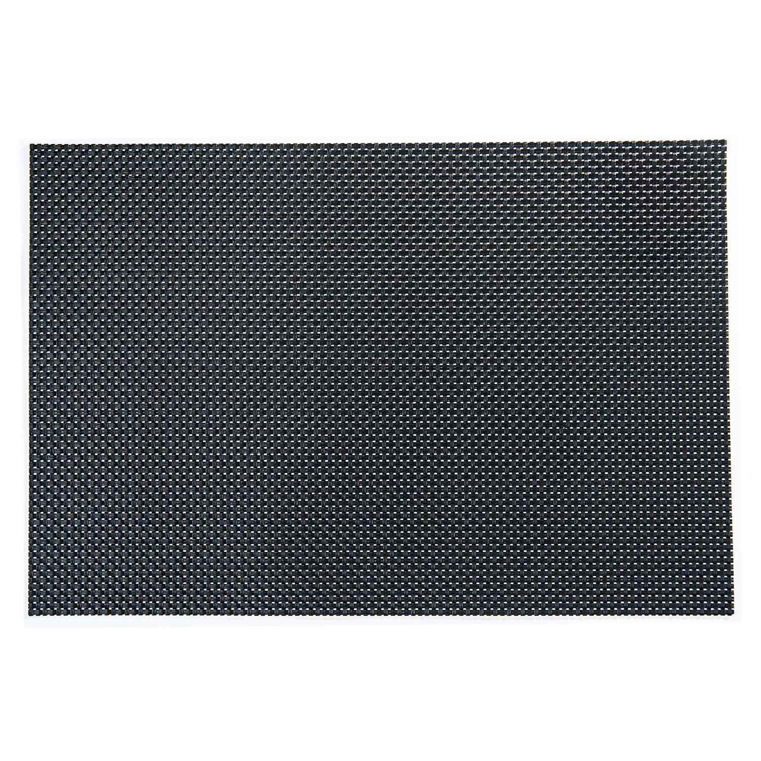 Biradlı Pvc Amerikan Servis, Siyah 30X45 Cm, BİRADLI, Amerikan Servisler