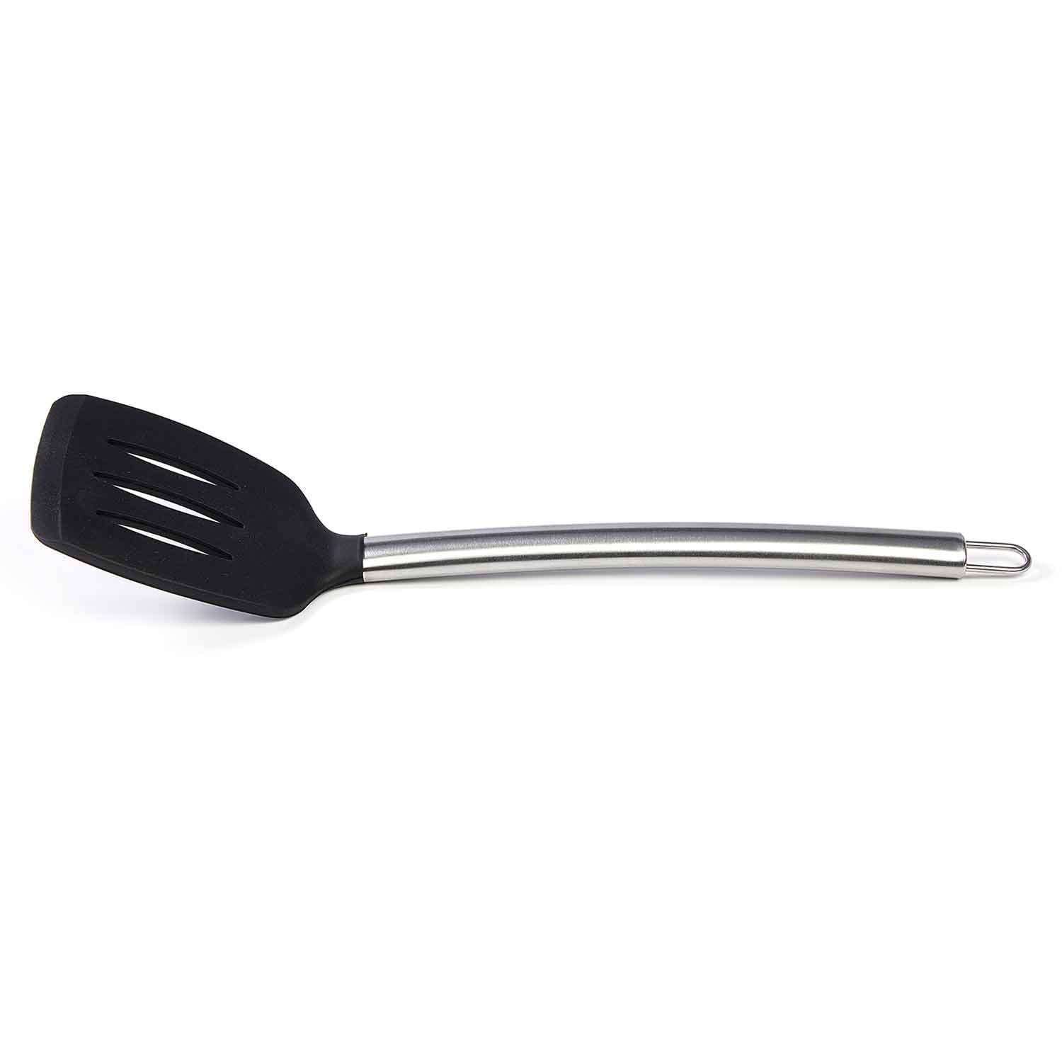 Biradlı Silikon Spatula, Siyah, 35 Cm, BİRADLI, Kategorisiz