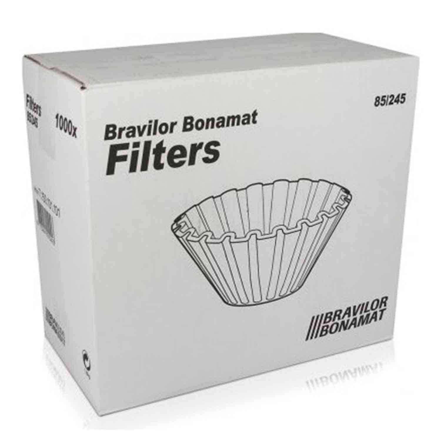 Bravilor Bonomat Filtre Kağıdı - 85-245 mm 1000 Adet, Bravilor Bonamat, Kahve Filtre Kağıtları