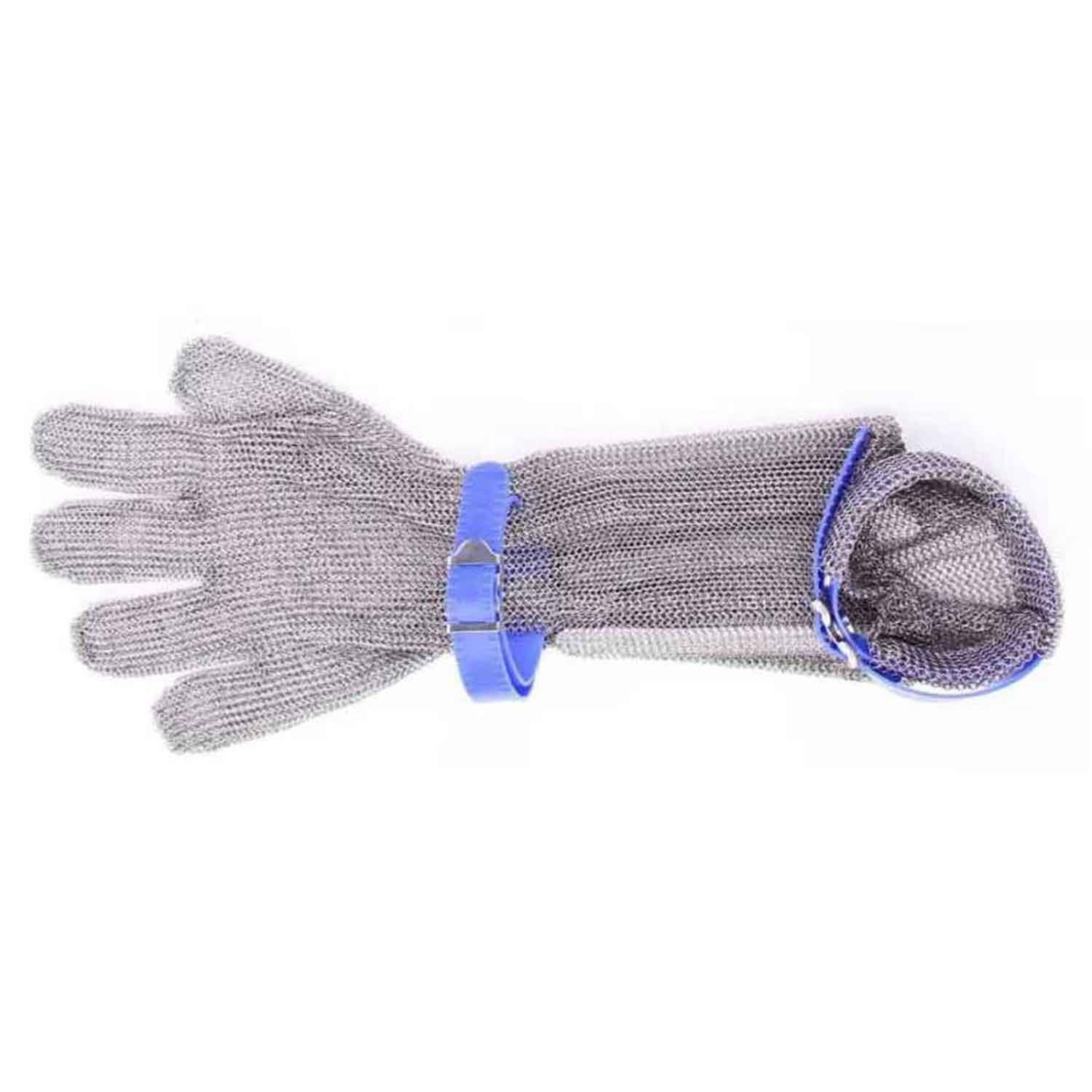 Çelik Eldiven Uzun 19 Cm Mavi (M) (EL-19M), EPINOX, Kategorisiz