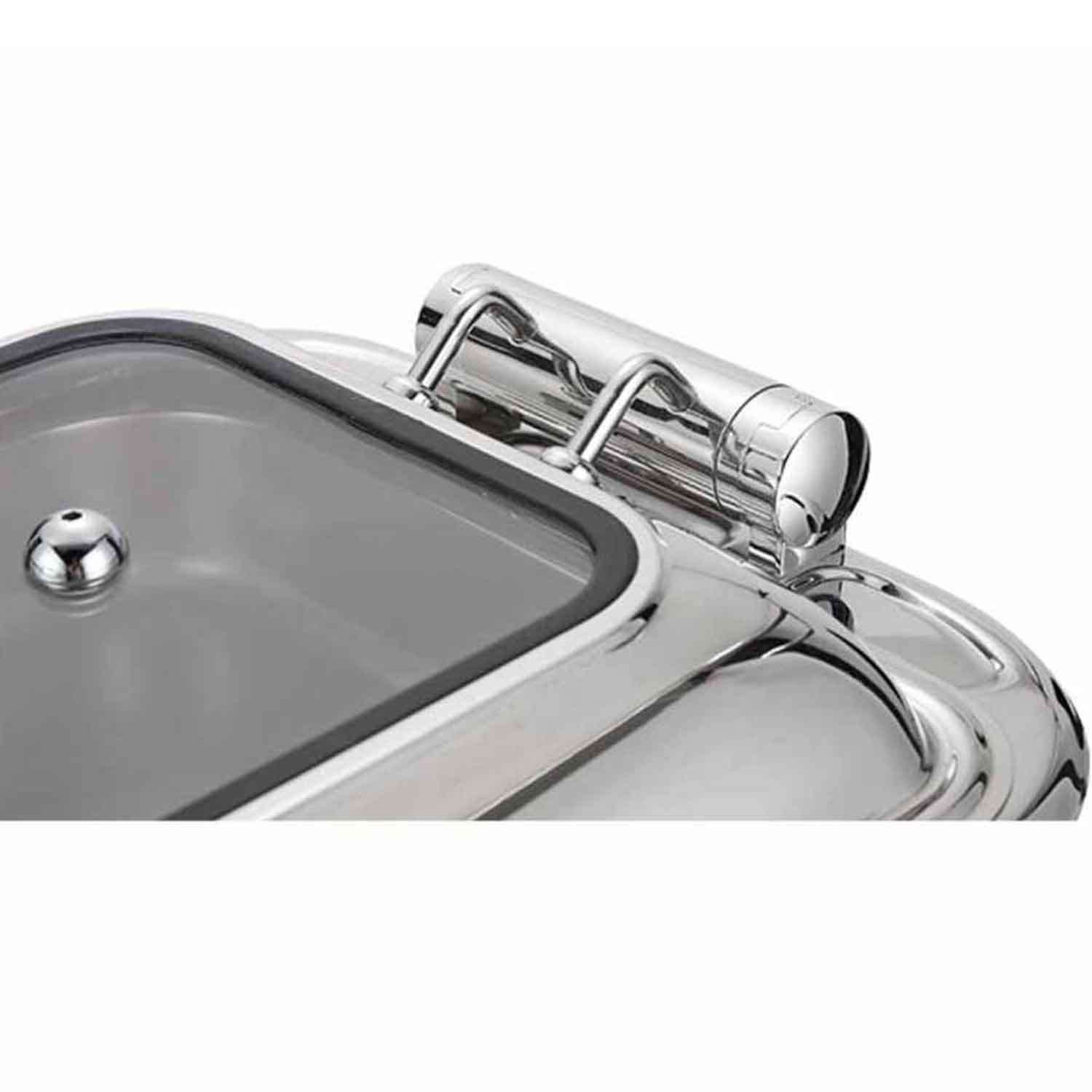 CHAFING DISH HİDROLİK KAPAK 6 L 2/3 GÖMME (CDH-6G), EPİNOX, Kategorisiz