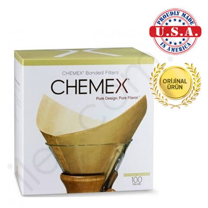 Chemex Kahverengi Filtre Kağıdı 6-8 Cup 100 lü