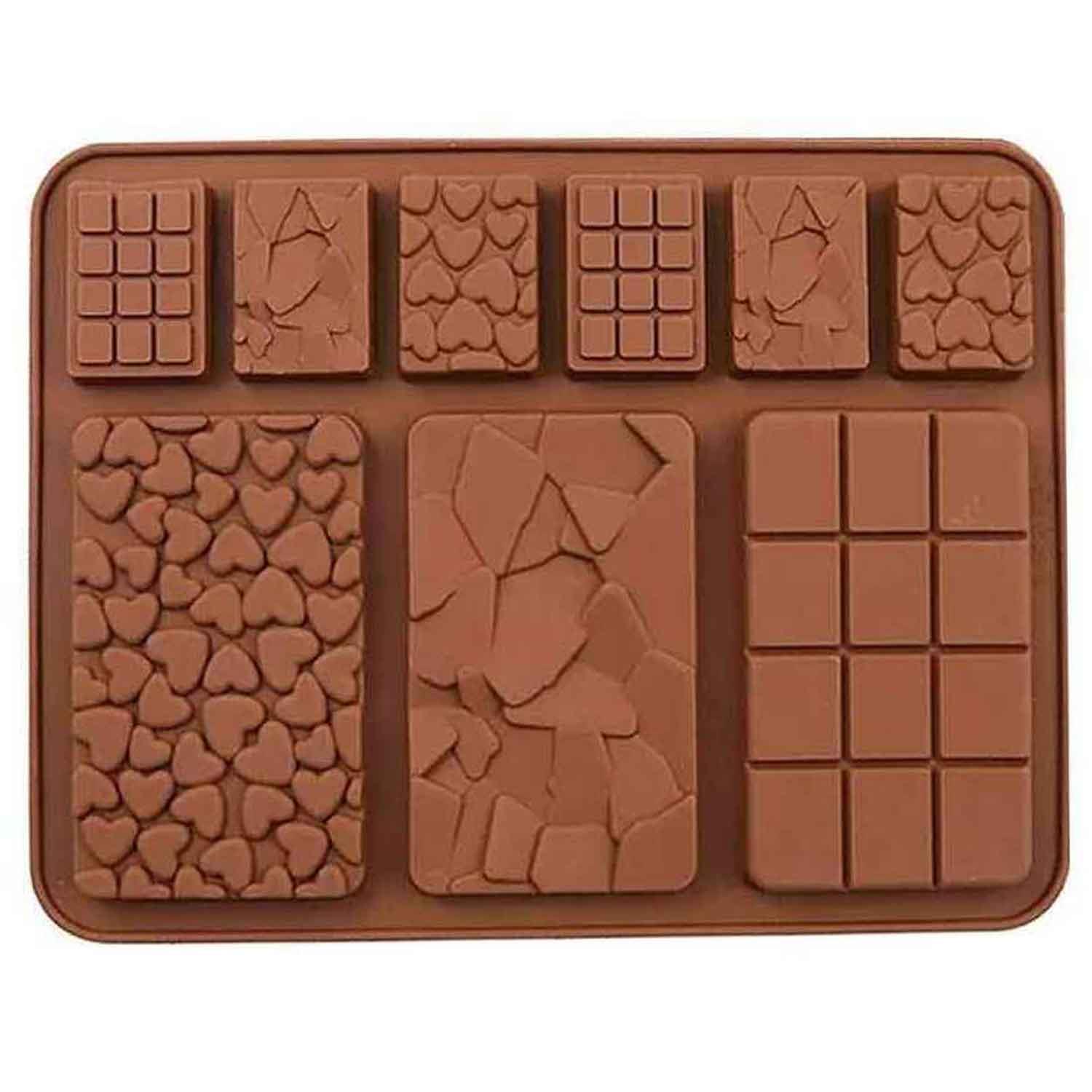 Çikolata Kalıbı, Karışık Tablet, Silikon, EPİNOX, Çikolata kalıpları, Silikon Kalıplar