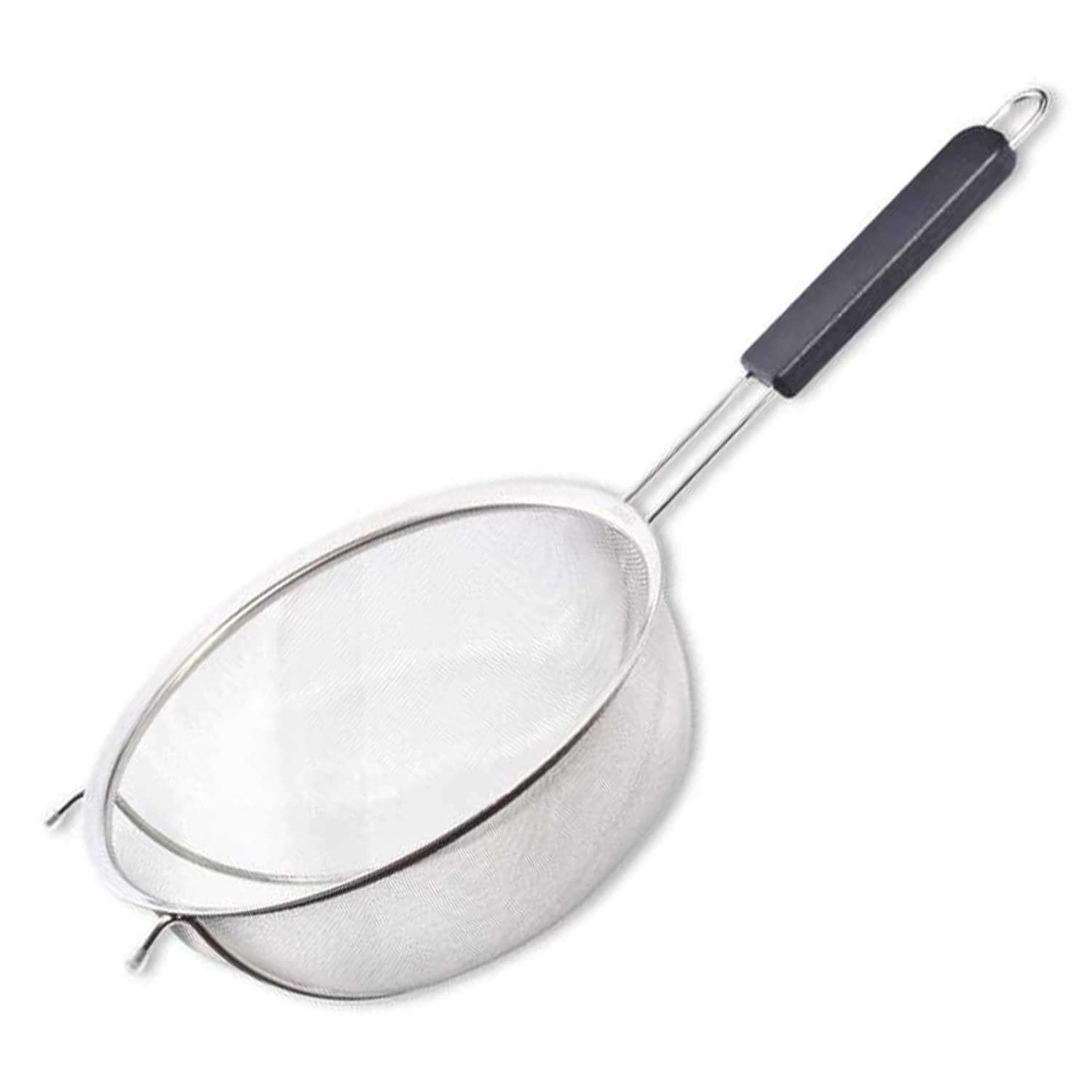 Destekli Süzgeç 24 Cm, Çelik, EPİNOX, Süzgeçler Paslanmaz Çelik