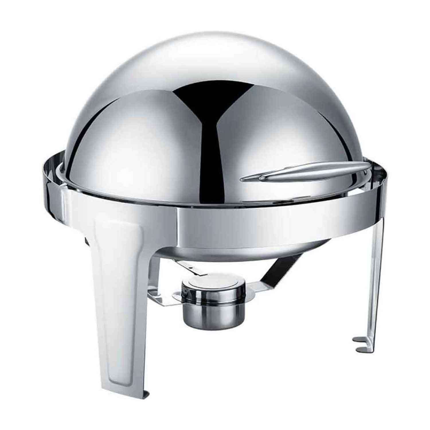Epinox Chafing Dish Roltop, Yuvarlak, 6 L, EPİNOX, Epinox Ürünleri