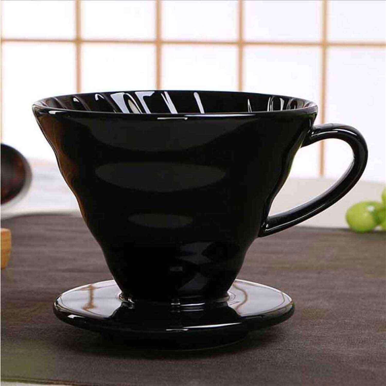 Epinox Dripper Seramik Kahve Demleme, Siyah, EPİNOX, Dripperler ve Setleri