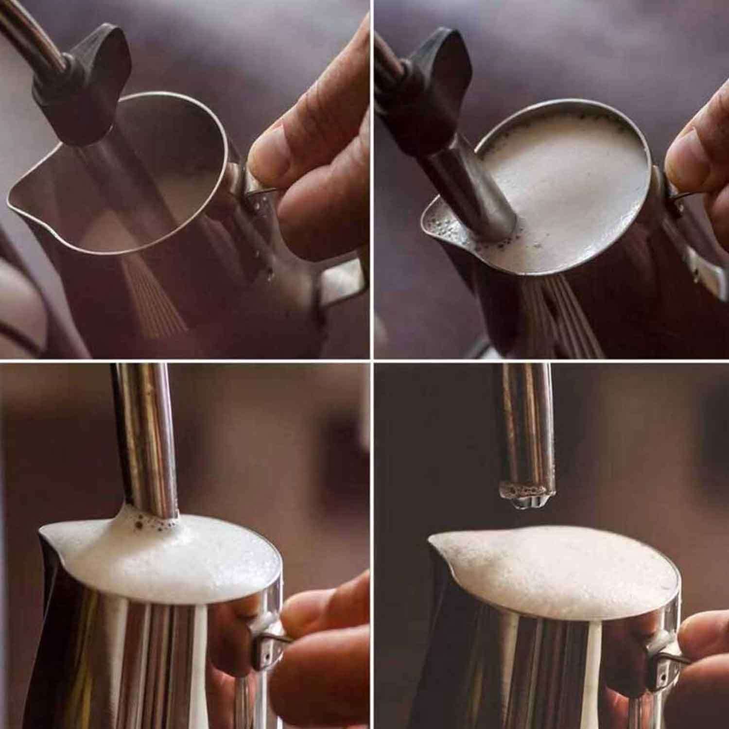 Epinox Kahve Süt Potu, Paslanmaz Çelik, 1000 ml, EPİNOX, Süt Potları