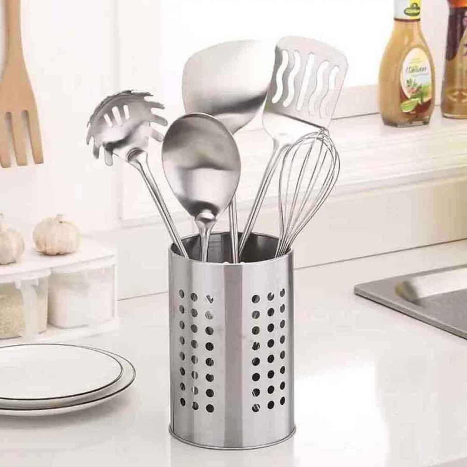 Epinox Kaşıklık, 11x13 Cm, EPİNOX, Kaşık, Çatal, Bıçak Standı
