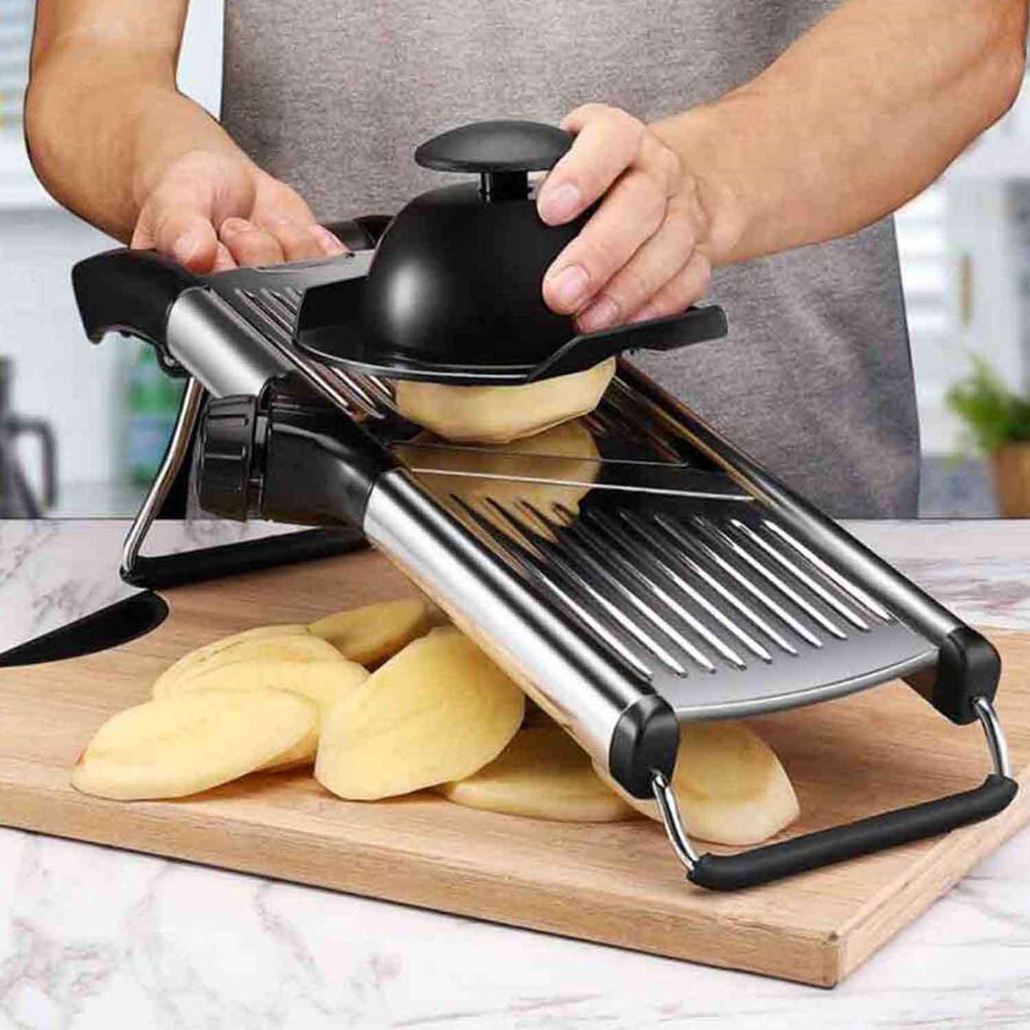 Epinox Mandolin Cips Dilimleyici, EPİNOX, Mandolin Kesme Makinesi