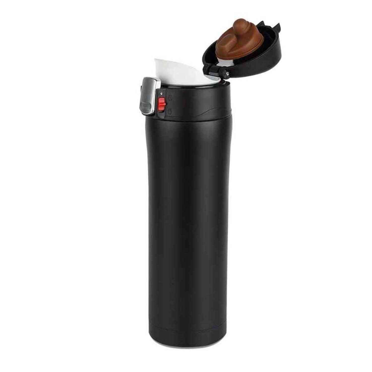 Epinox Mug Termos, Siyah, 470 ML, EPİNOX, Termoslar