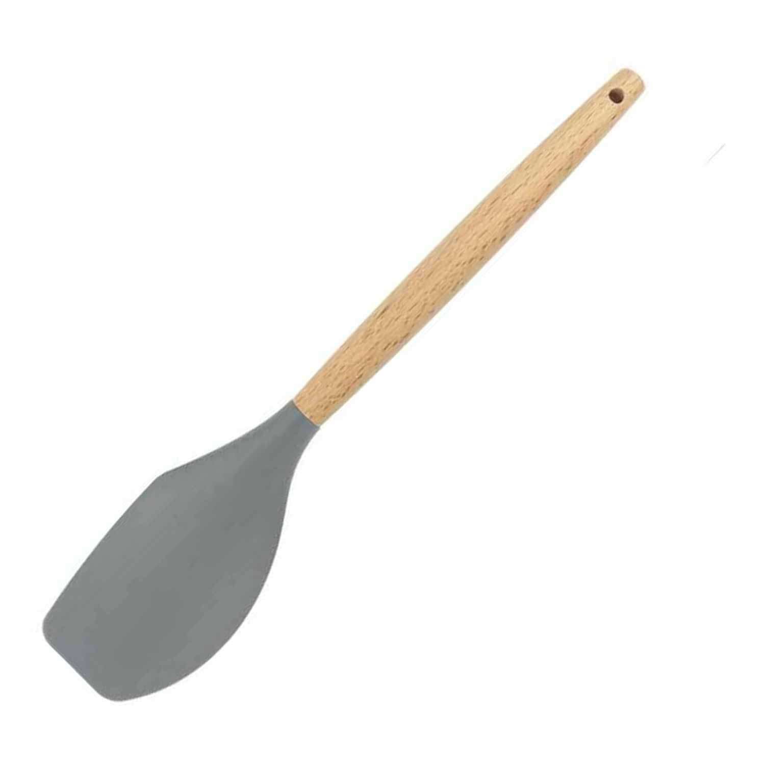 Epinox Silikon Sıyırma Spatulası, Ahşap Sap, EPİNOX, Silikon Mutfak Ürünleri