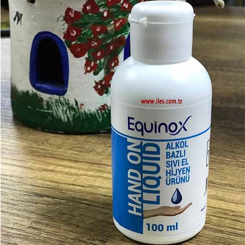 Equinox Hand On El Dezenfektanı, Hijyeni Ürünü, Antiseptik Sıvı 100 ml
