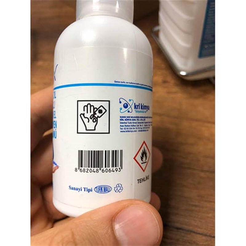 Equinox Hand On El Dezenfektanı, Hijyeni Ürünü, Antiseptik Sıvı 100 ml
