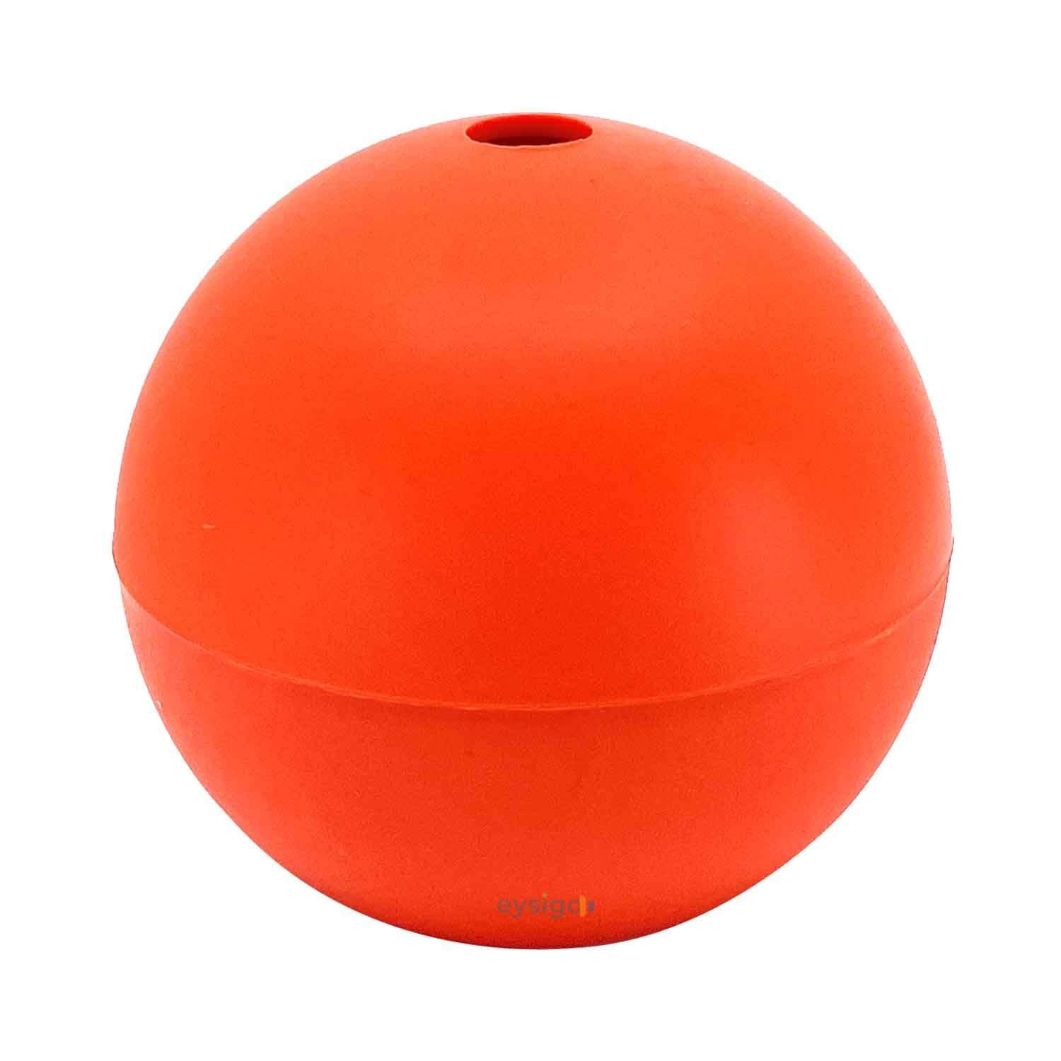 Eysigo Büyük Silikon Buz Kalıbı, Tekli Top, Orange, Eysigo, Silikon Buz Kalıpları