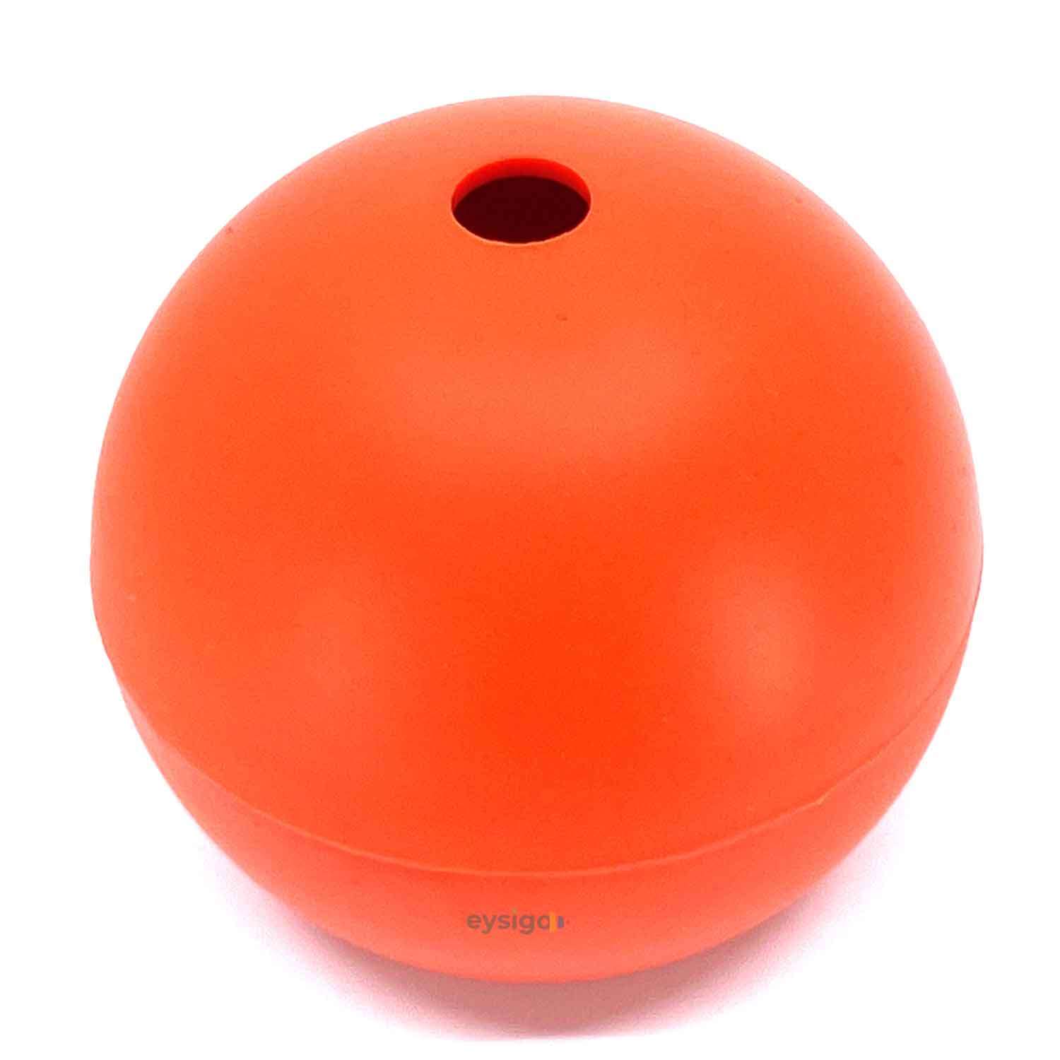 Eysigo Büyük Silikon Buz Kalıbı, Tekli Top, Orange, Eysigo, Silikon Buz Kalıpları