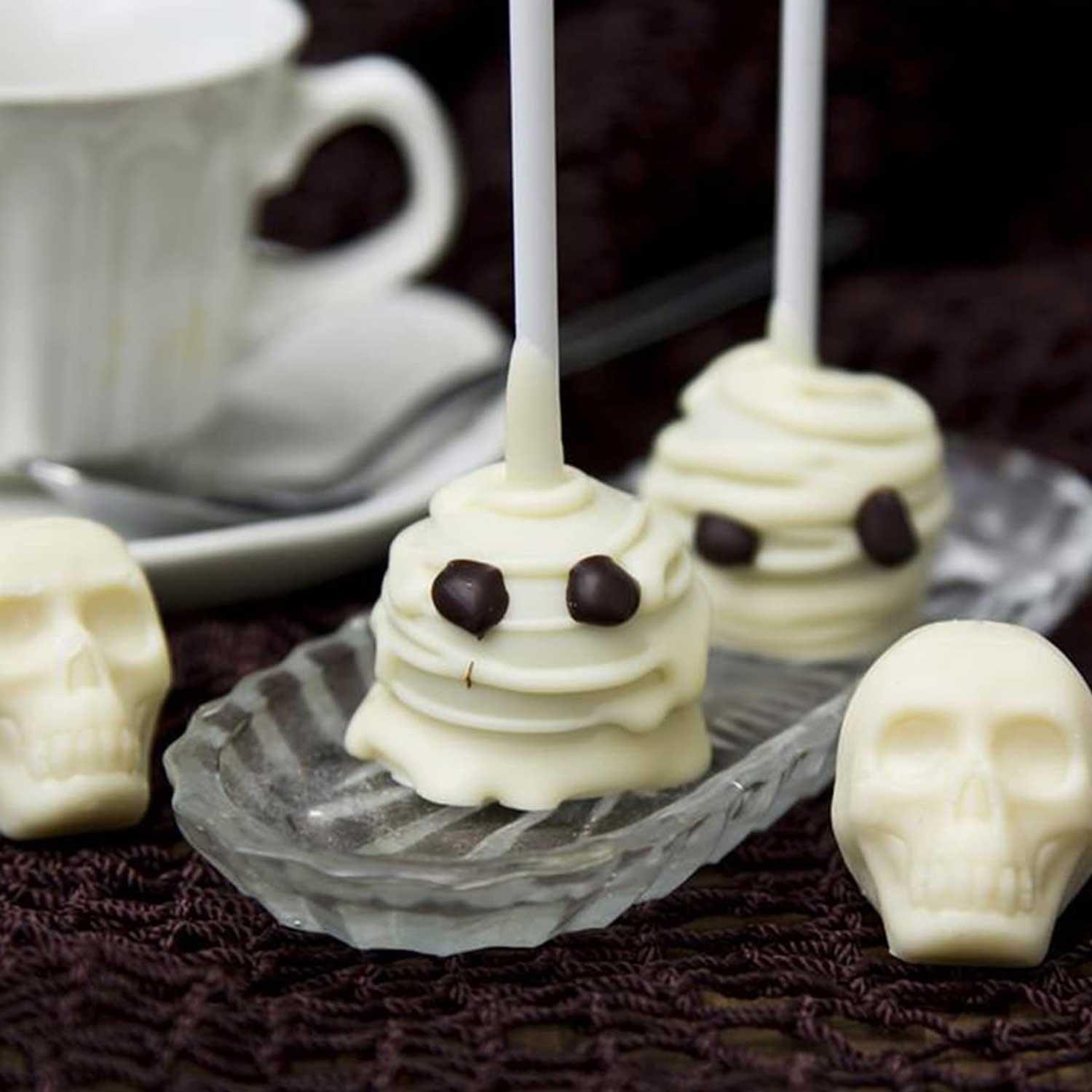 Eysigo Kurukafa Buz Kalıbı, Silikon, 4lü Siyah, Eysigo, Silikon Buz Kalıpları