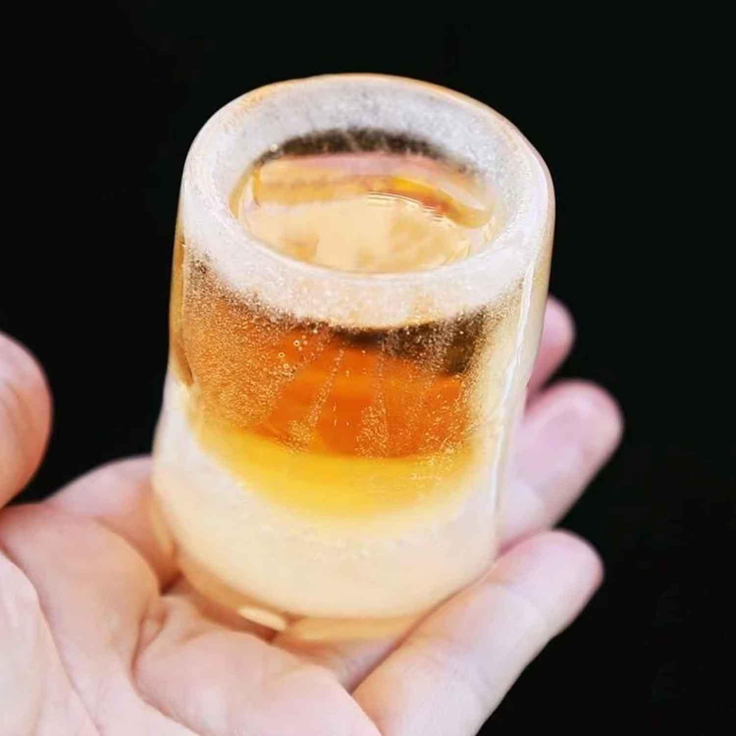 Eysigo Shot Bardak Buz Kalıbı, 4lü, Silikon, Kırmızı, Eysigo, Silikon Buz Kalıpları