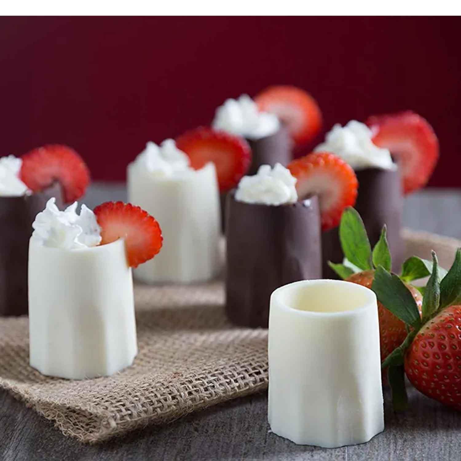 Eysigo Shot Bardak Buz Kalıbı, 4lü, Silikon, Kırmızı, Eysigo, Silikon Buz Kalıpları