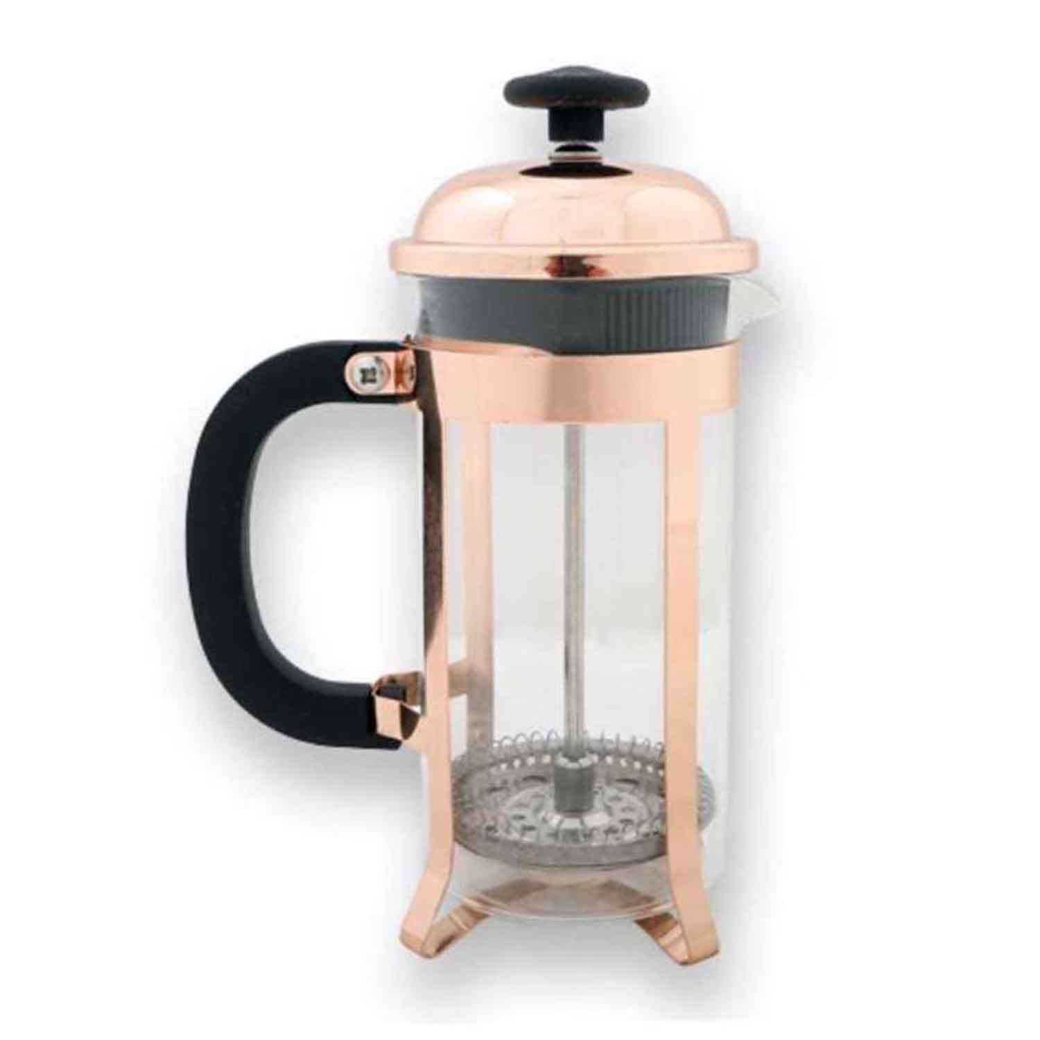 French Press, Lüx Kırmızı Gold, 350 ML, EPİNOX, French Press - Kahve Presi