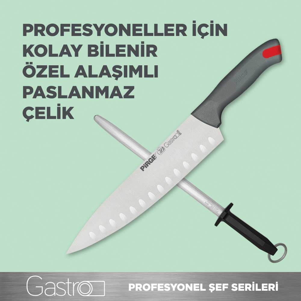 Gastro Şef Bıçağı Oluklu, 23 Cm