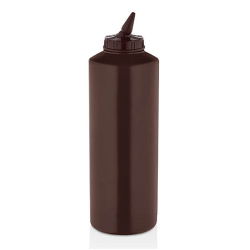 GastroPlast Fişek Sosluk, Ayarlı Uçlu Kahverengi 250 ml