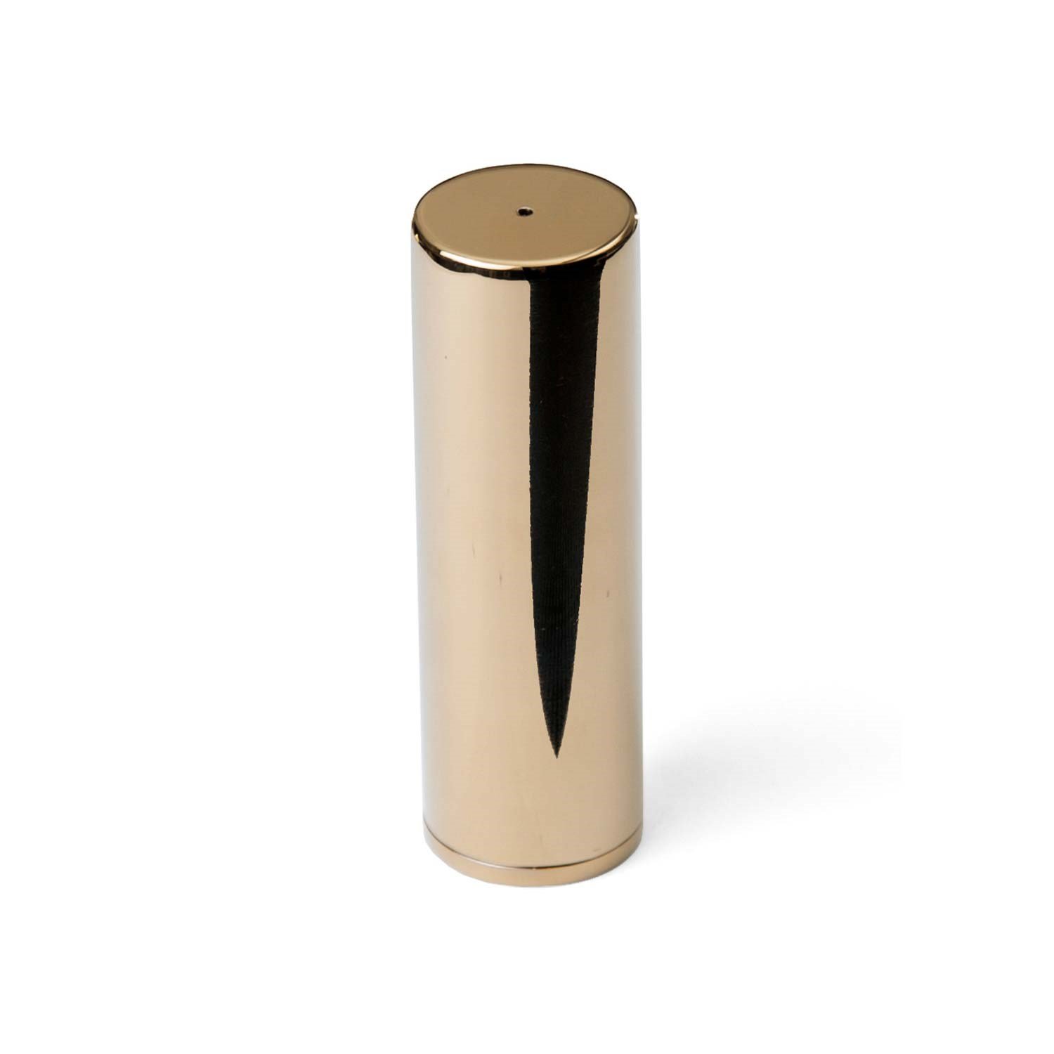 Groovy Çelik Biberlik Tekli Yuvarlak Altın Renk 4x12,5 Cm, Groovy, Tuzluk Biberlik ve Baharatlık