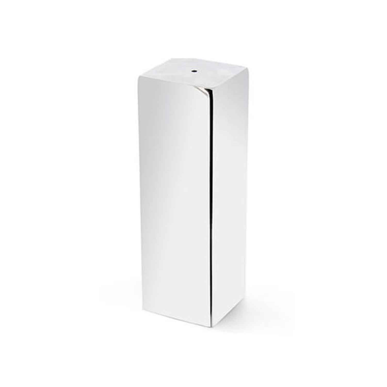 Groovy Kare Biberlik Çelik Tekli Mat 4x4x12,5 Cm, Groovy, Tuzluk Biberlik ve Baharatlık