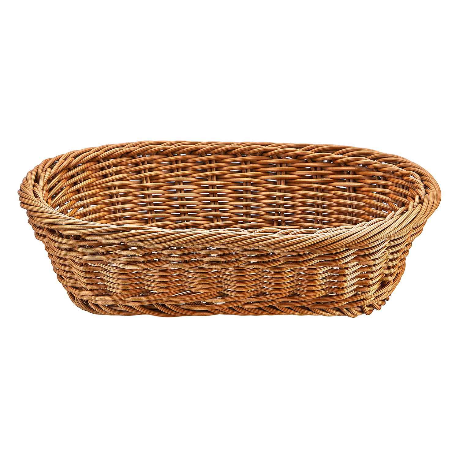 Groovy Plastik Oval Ekmek Sepeti 24x16x7 Cm, Groovy, Ekmek ve Meyve Sepetleri