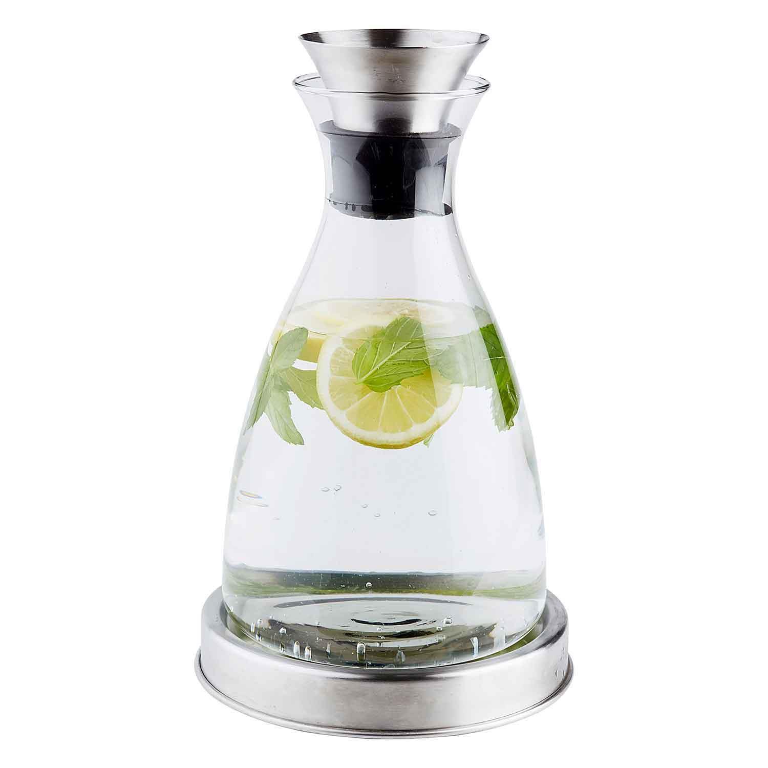 Groovy Soğutuculu Cam Karaf, 1.5 Litre, Groovy, Süt Potları Ve Sürahiler