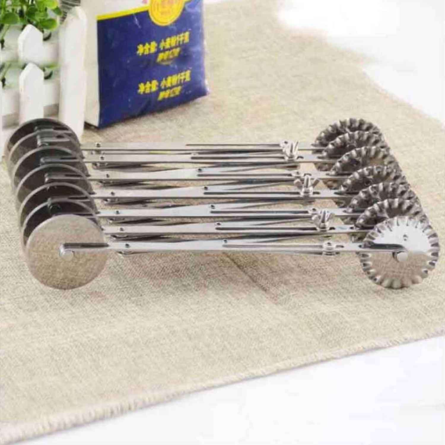 Hamur Ruleti 7 li, Çift Taraflı Ayarlı, EPİNOX, Hamur Kesiciler