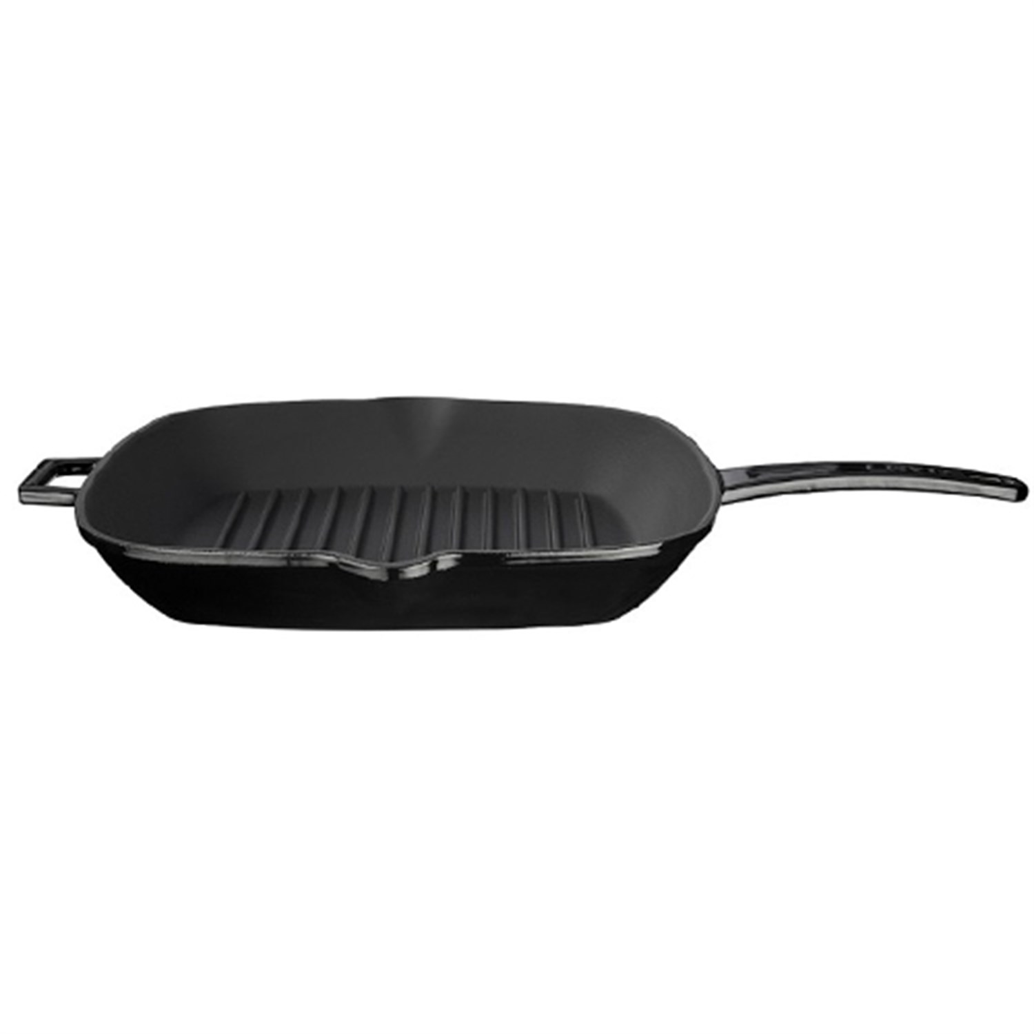Lava Izgara Tava Döküm Metal Saplı 2,2 Litre Siyah 26x26 Cm
