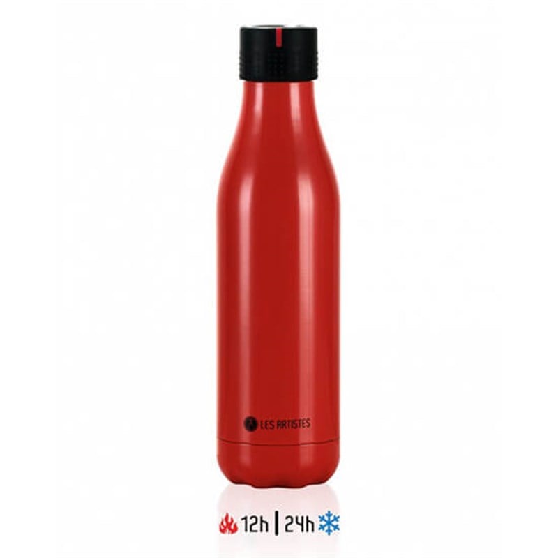 Les Artistes Zaman Ayarlı Termos, Kırmızı 500 ml 16,5 Oz