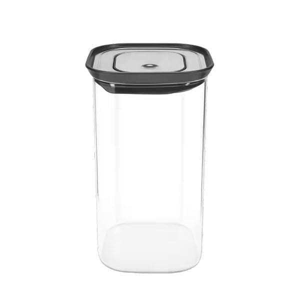 Lurch - 1,400 ml Borosilikat Cam Saklama Kabı, Paslanmaz Çelik Vakum Valfli Kapak - 240842
