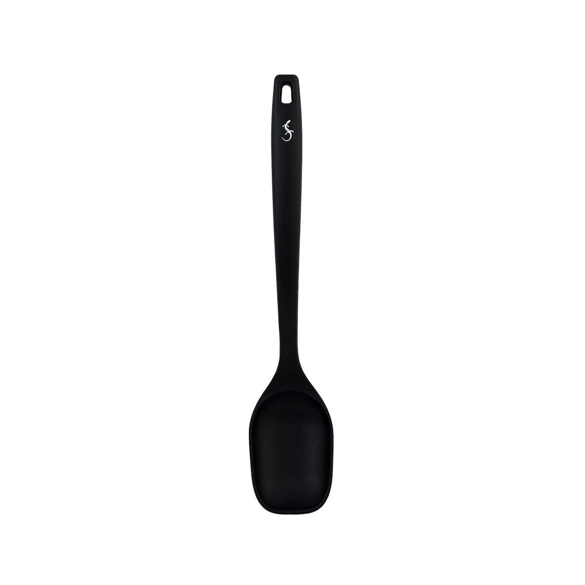 Lurch - Platin Silikon Servis Kaşığı 33,5 cm Siyah - Yanmaz, Yapışmaz, Bükülmez, Çizmez, Tat ve Koku Bırakmaz - 240614