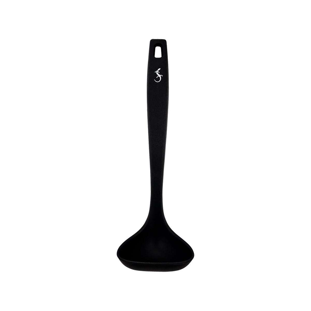Lurch - Platin Silikon Sos Kepçesi 28 cm Siyah - Yanmaz, Yapışmaz, Bükülmez, Çizmez, Tat ve Koku Bırakmaz - 240615