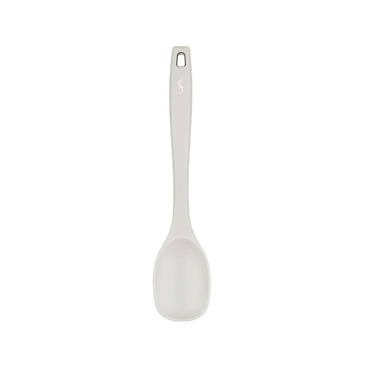 Lurch - Platin Silikon Yemek Kaşığı 28 cm Açık Gri - Yanmaz, Yapışmaz, Bükülmez, Çizmez, Tat ve Koku Bırakmaz - 240001