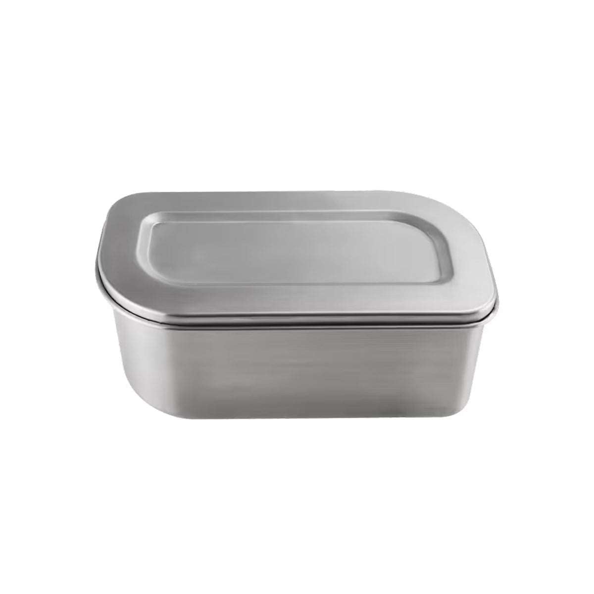 Lurch - “Salad Box” 1,200 ml Paslanmaz Çelik, Beslenme/Salata Kabı, Fırınlanabilir -Silikon Kayışlı - 240938