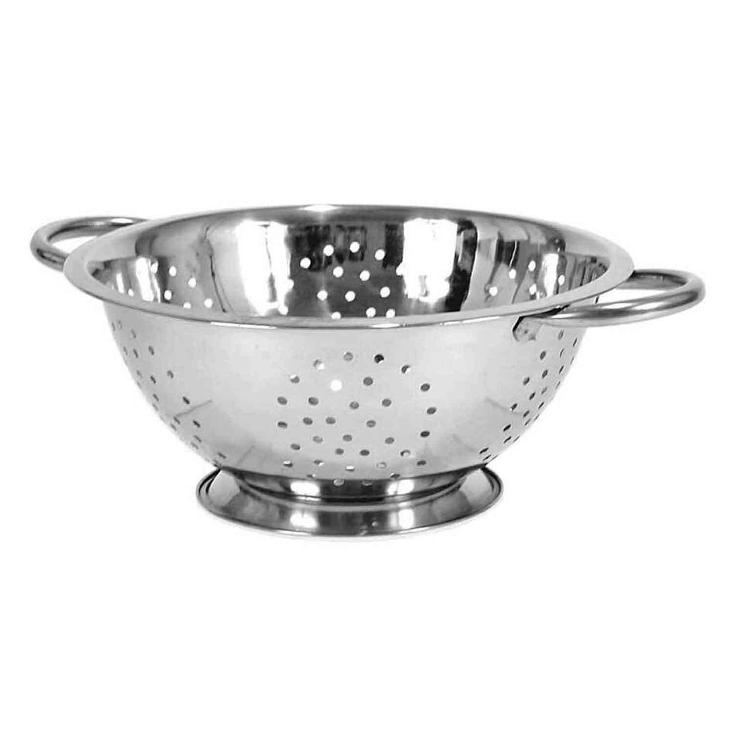 Makarna Süzgeci, Çelik, 24 Cm, EPİNOX, Süzgeçler Paslanmaz Çelik