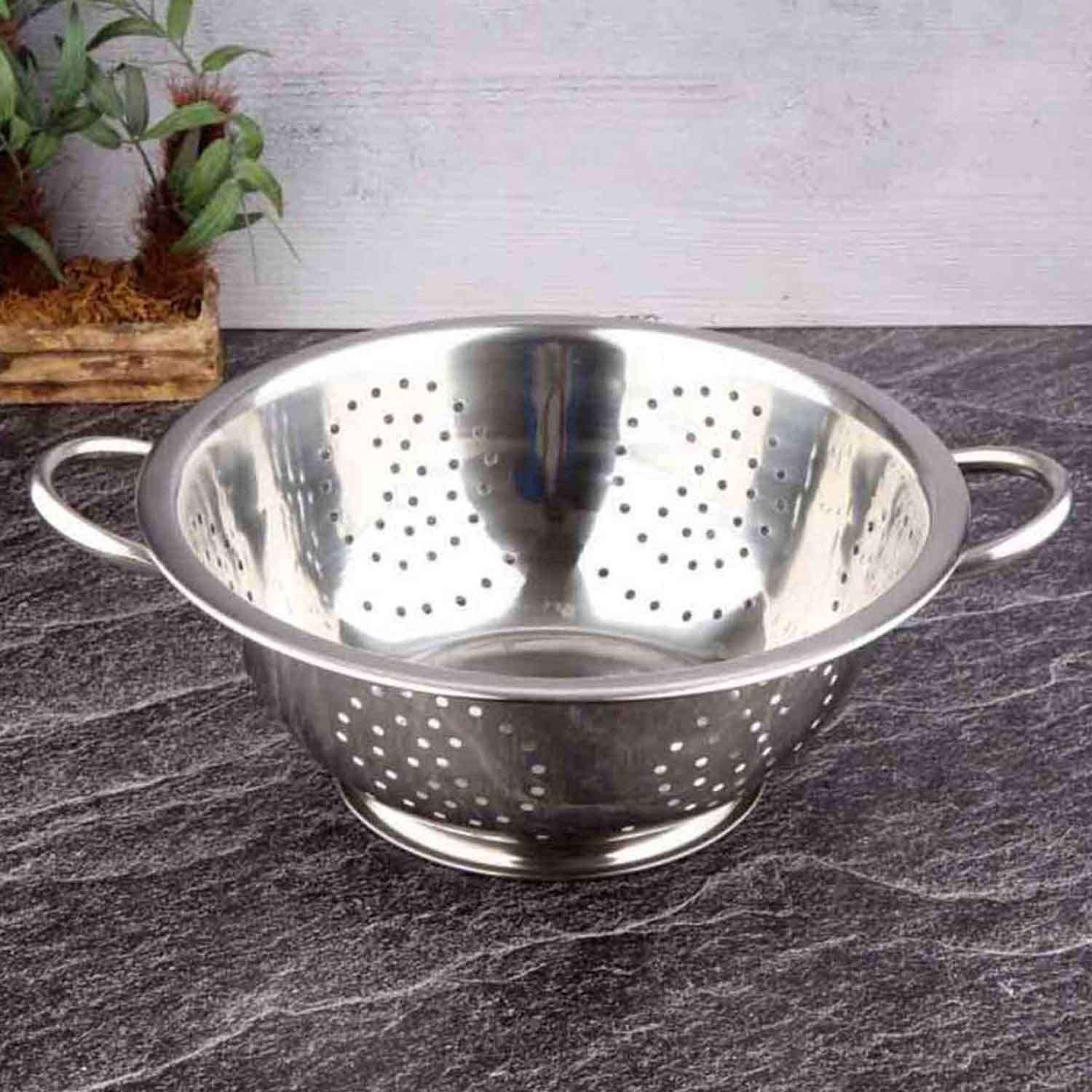 MAKARNA SÜZGECİ ÇELİK - 28 CM (MS-28), EPİNOX, Epinox Ürünleri