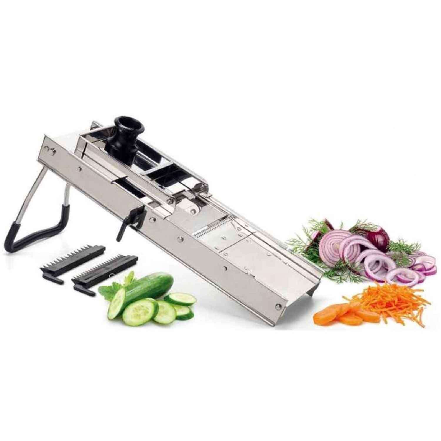 Mandolin Sebze, Cips Dilimleyici, 3 Bıçaklı, EPİNOX, Mandolin Kesme Makinesi