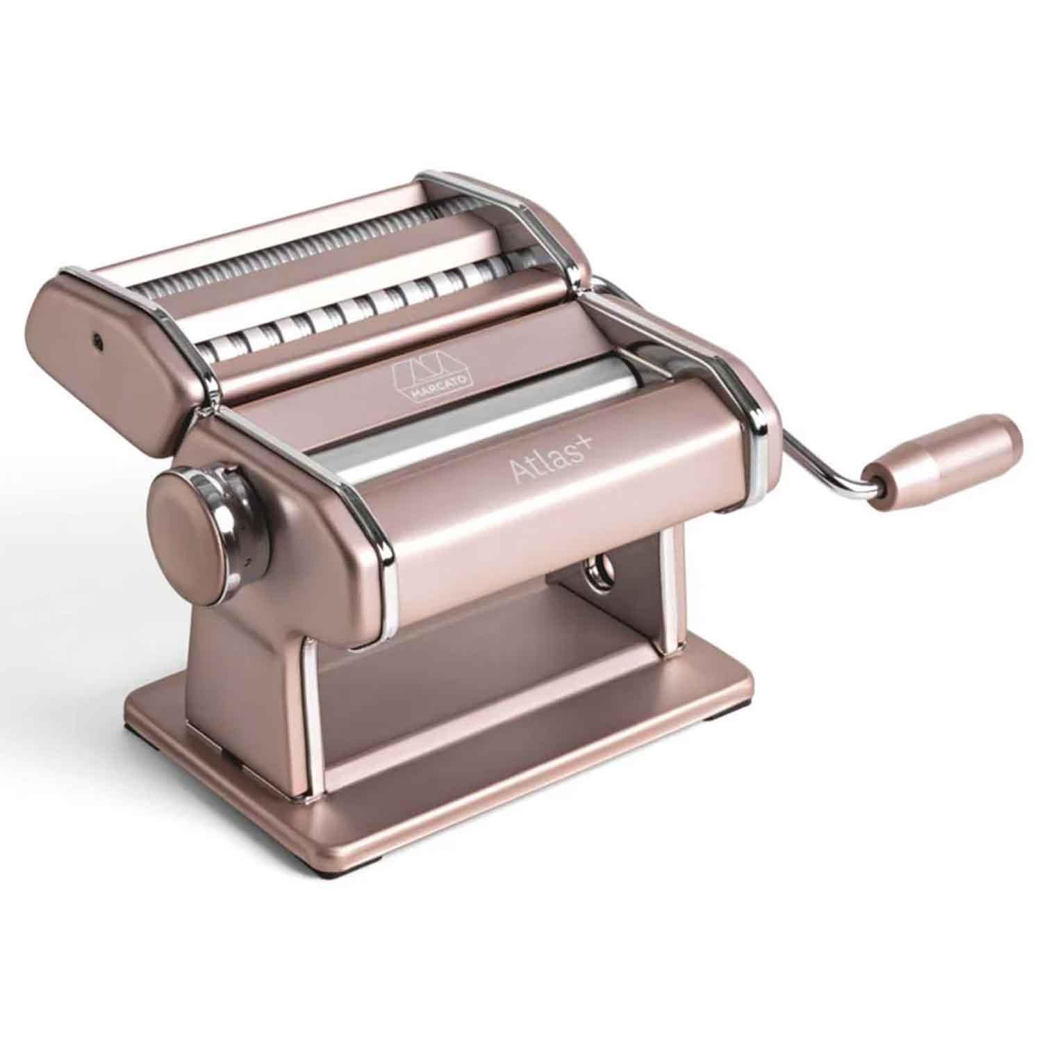 Marcato Atlas 150 Plus Erişte & Makarna Makinesi, Pastel Pembe Manuel, MARCATO, Erişte Makarna Makineleri