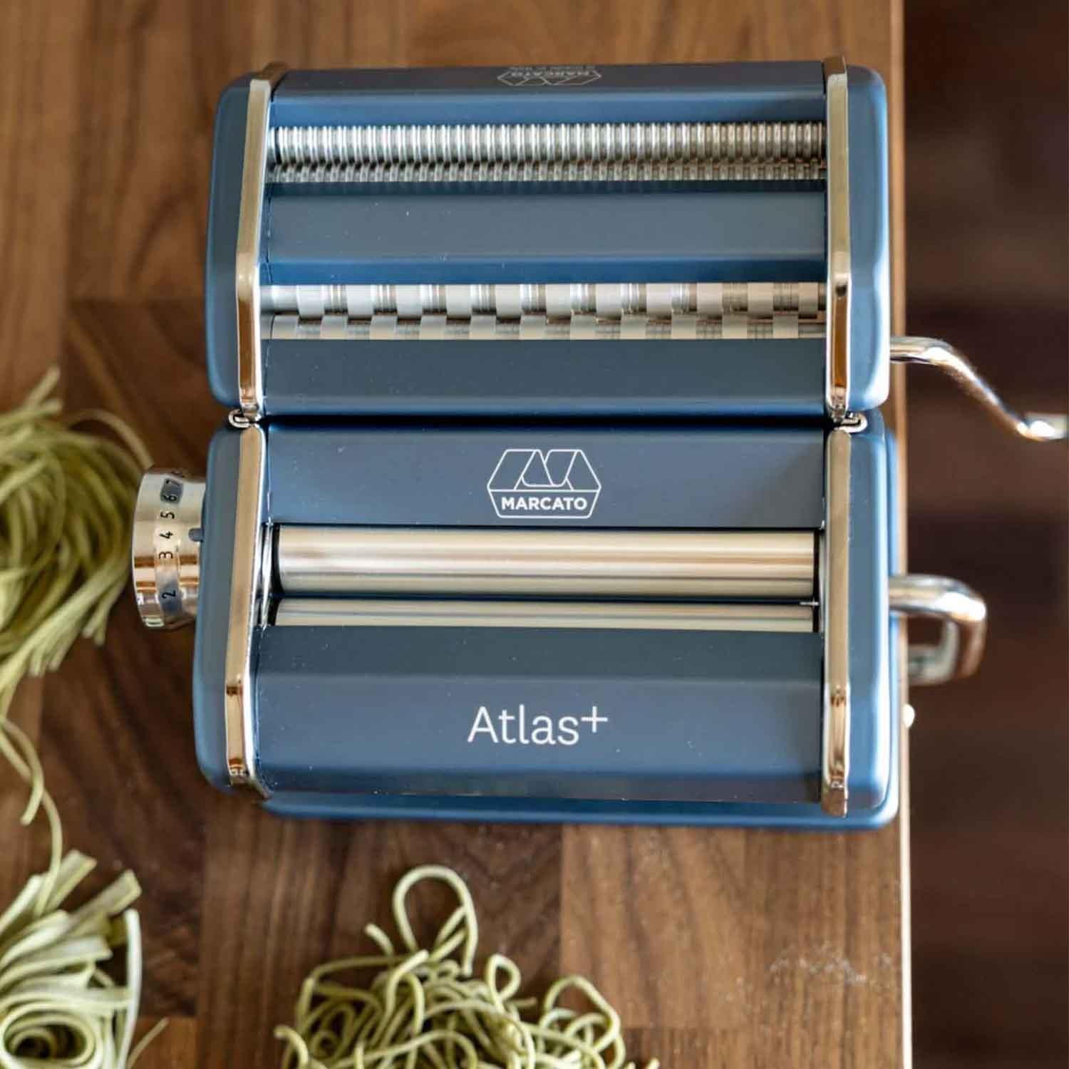 Marcato Atlas 150 Plus Erişte Makarna Makinesi, Pastel Mavi Manuel, MARCATO, Erişte Makarna Makineleri