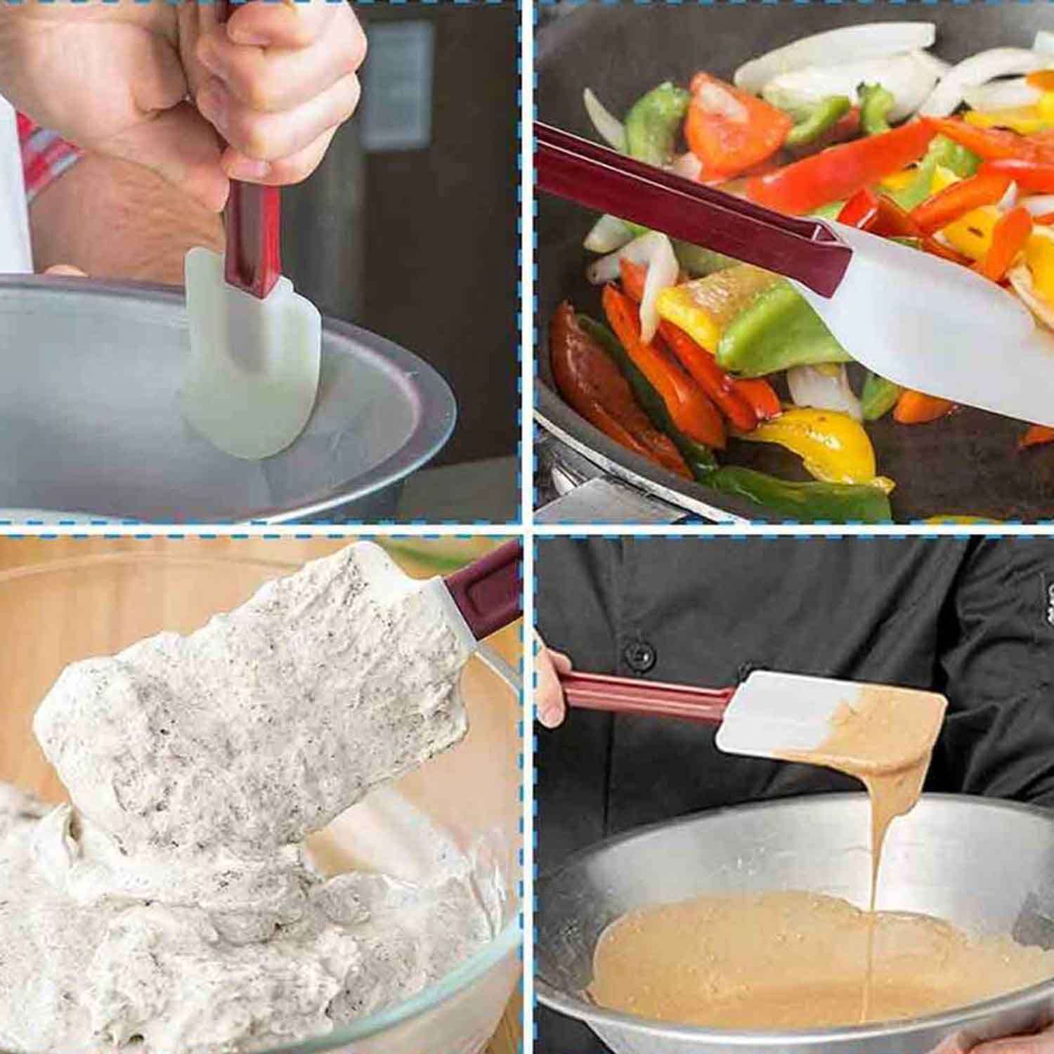 Öztiryakiler 250 Derece Isıya Dayanıklı Silikon Spatula 42 Cm, Öztiryakiler, Silikon Spatula