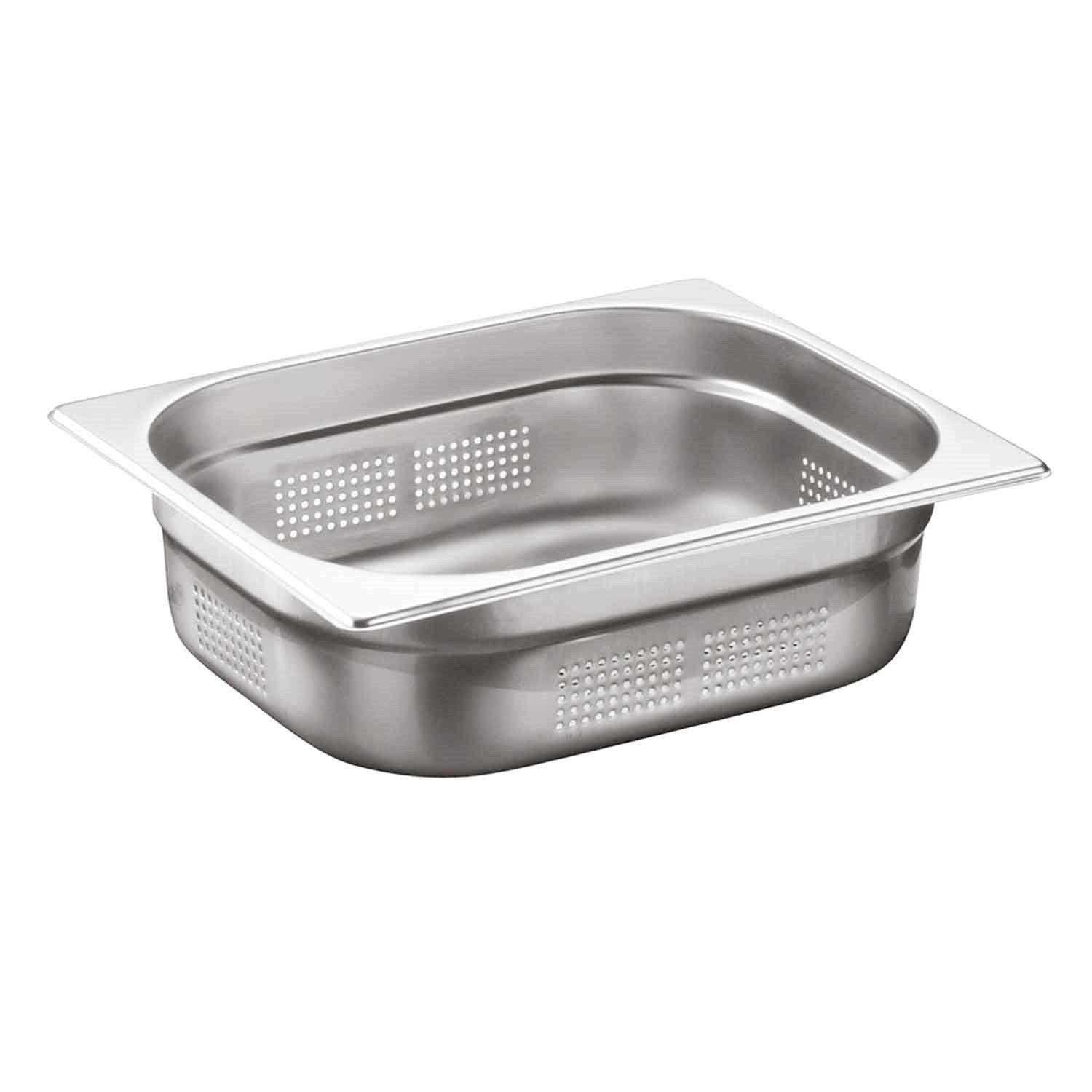 Öztiryakiler Delikli Gastronom Küvet 1/2 26,5x32x10 Cm