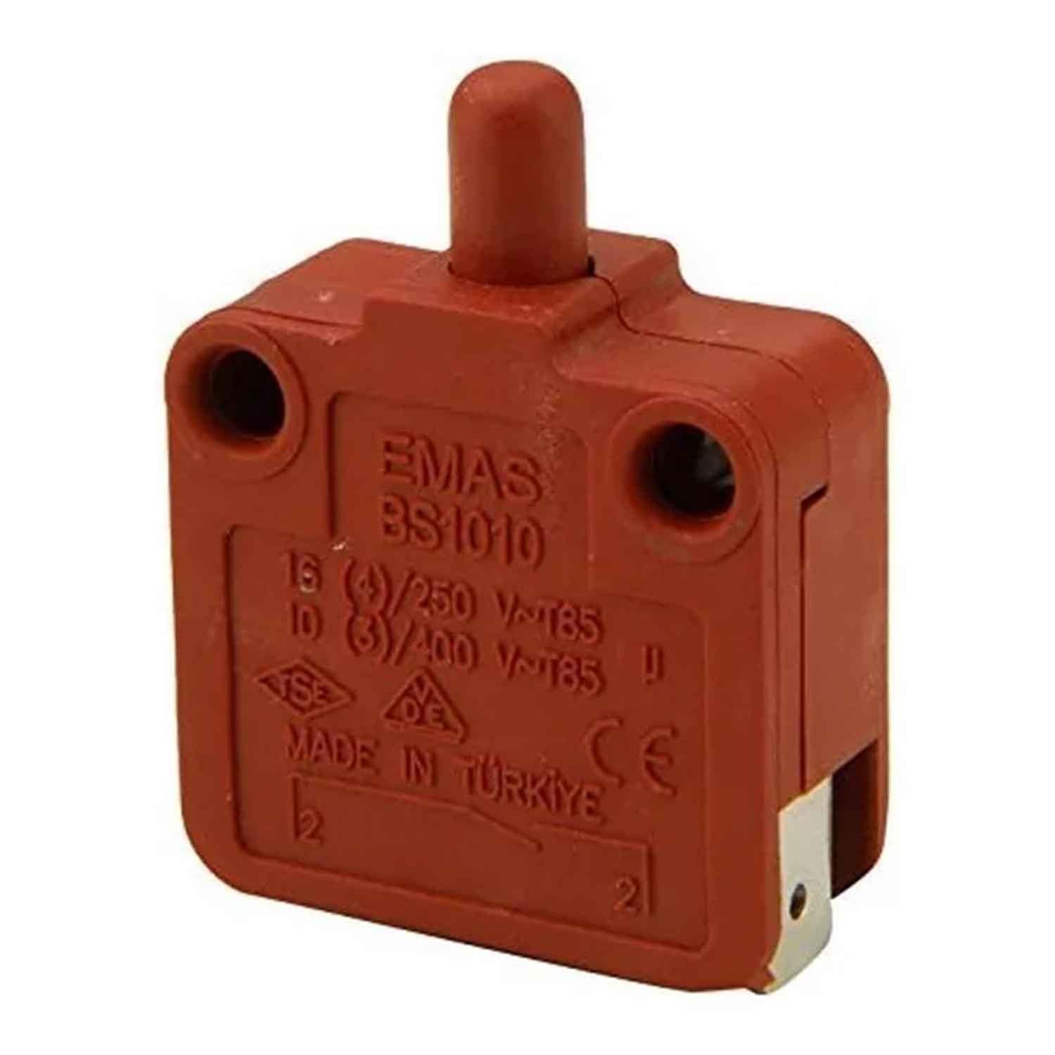Öztiryakiler Emas Buton Mikro Switch, BS 1010, 250V 16A, Öztiryakiler, Anahtar & Şalter & Komitatör