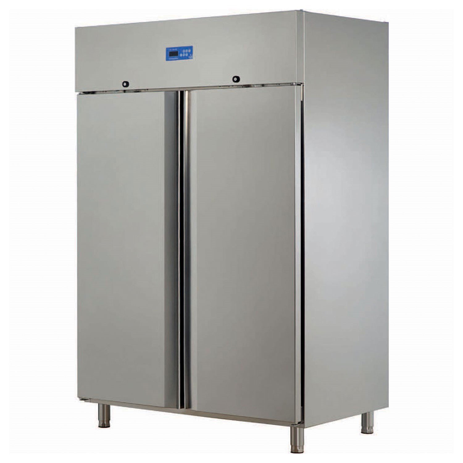 Öztiryakiler Gastronom inox Dikey Tipi Çift Kapılı Buzdolabı 1200 Nmv