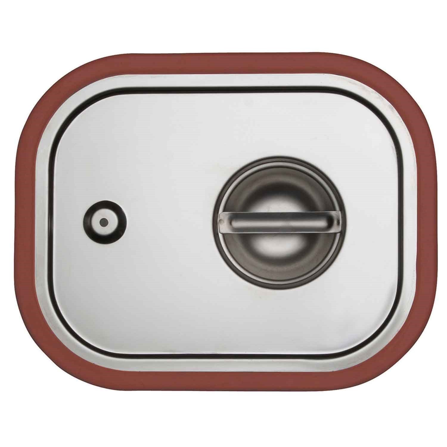 Öztiryakiler Gastronom Küvet Kapak 2/3 Sızdırmaz GDC 32,5x35,4 Cm