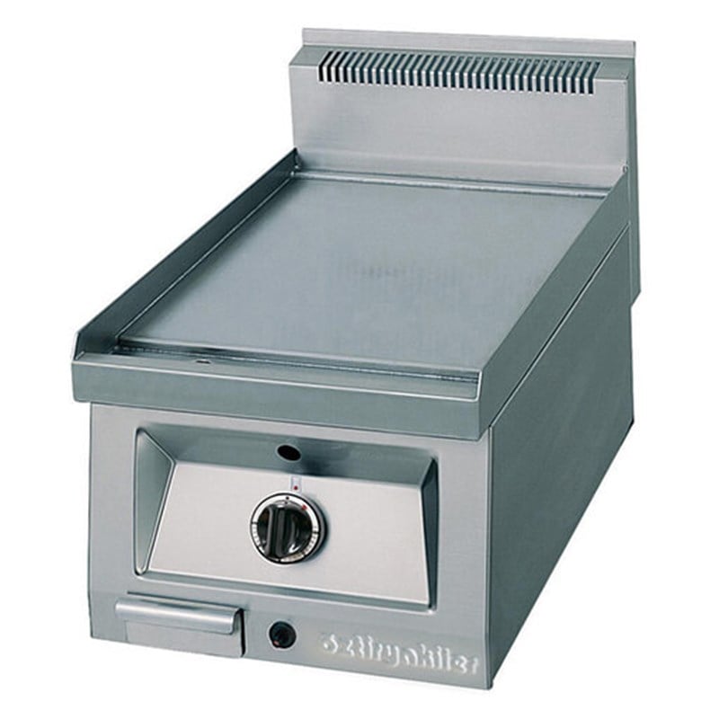 Öztiryakiler Grill Plate Set Üstü Gazlı Düz 40*65 Sert Krom Kaplı